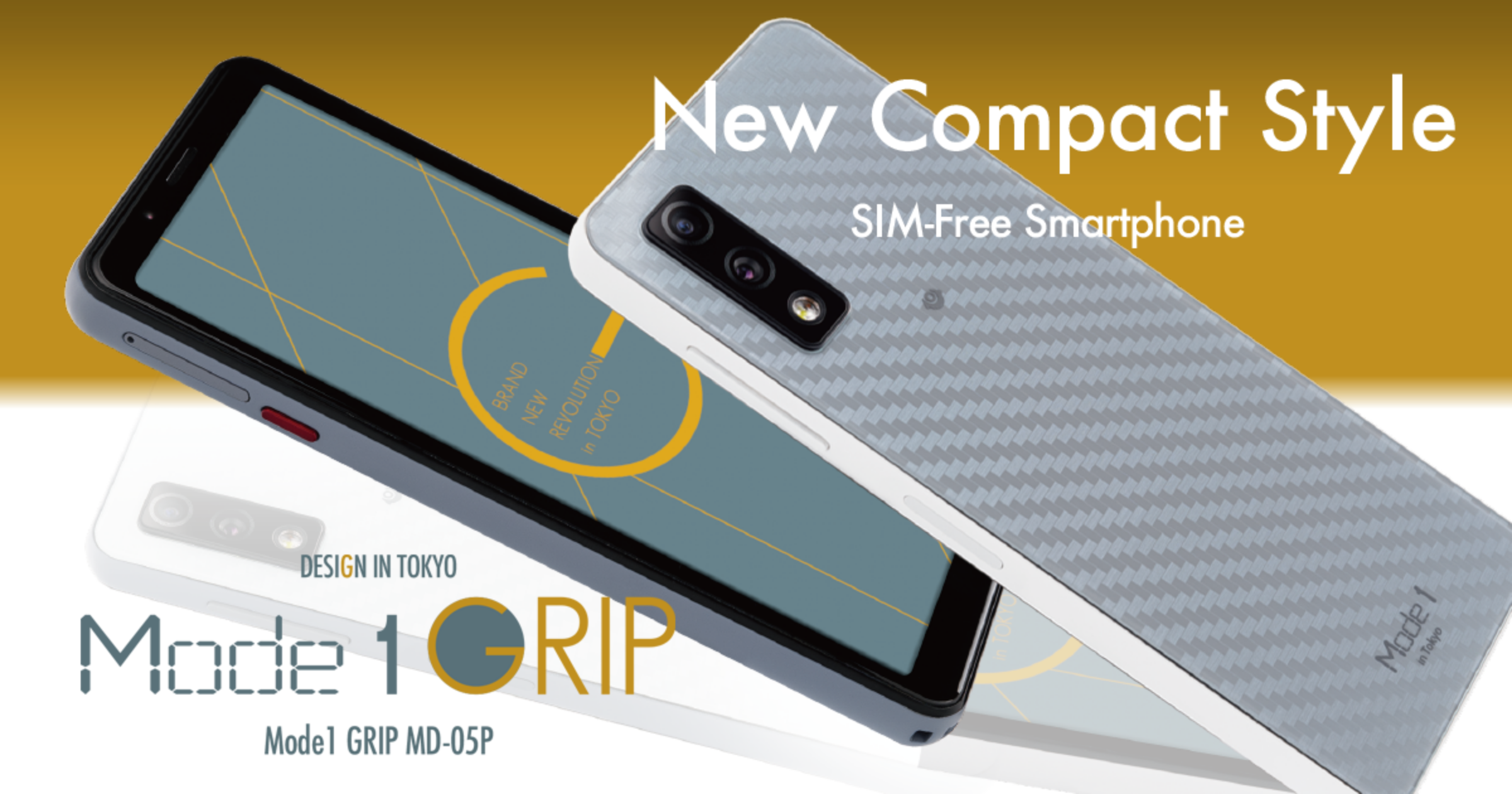 スマートフォン/携帯電話Mode1-grip MD-05P 白 64GB